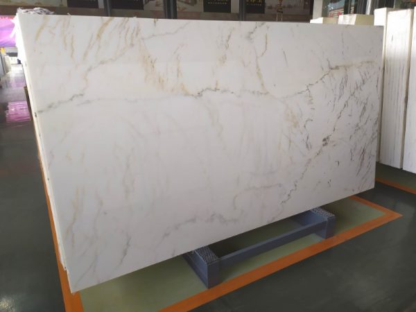 oriental calacatta white marble slabs