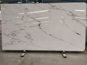 oriental calacatta white marble slabs